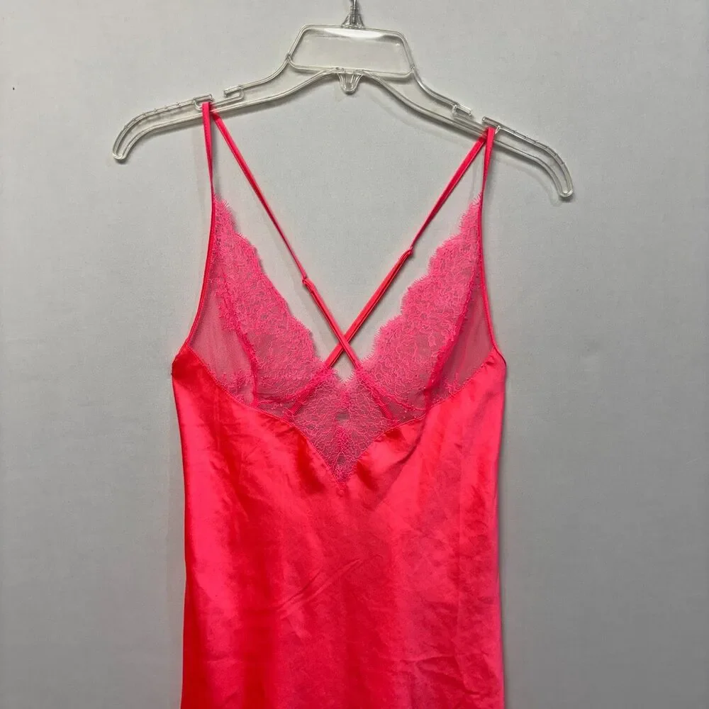 Victoria's Secret Women Babydoll Lace Slip Dress Size Small Lingerie M298 -19